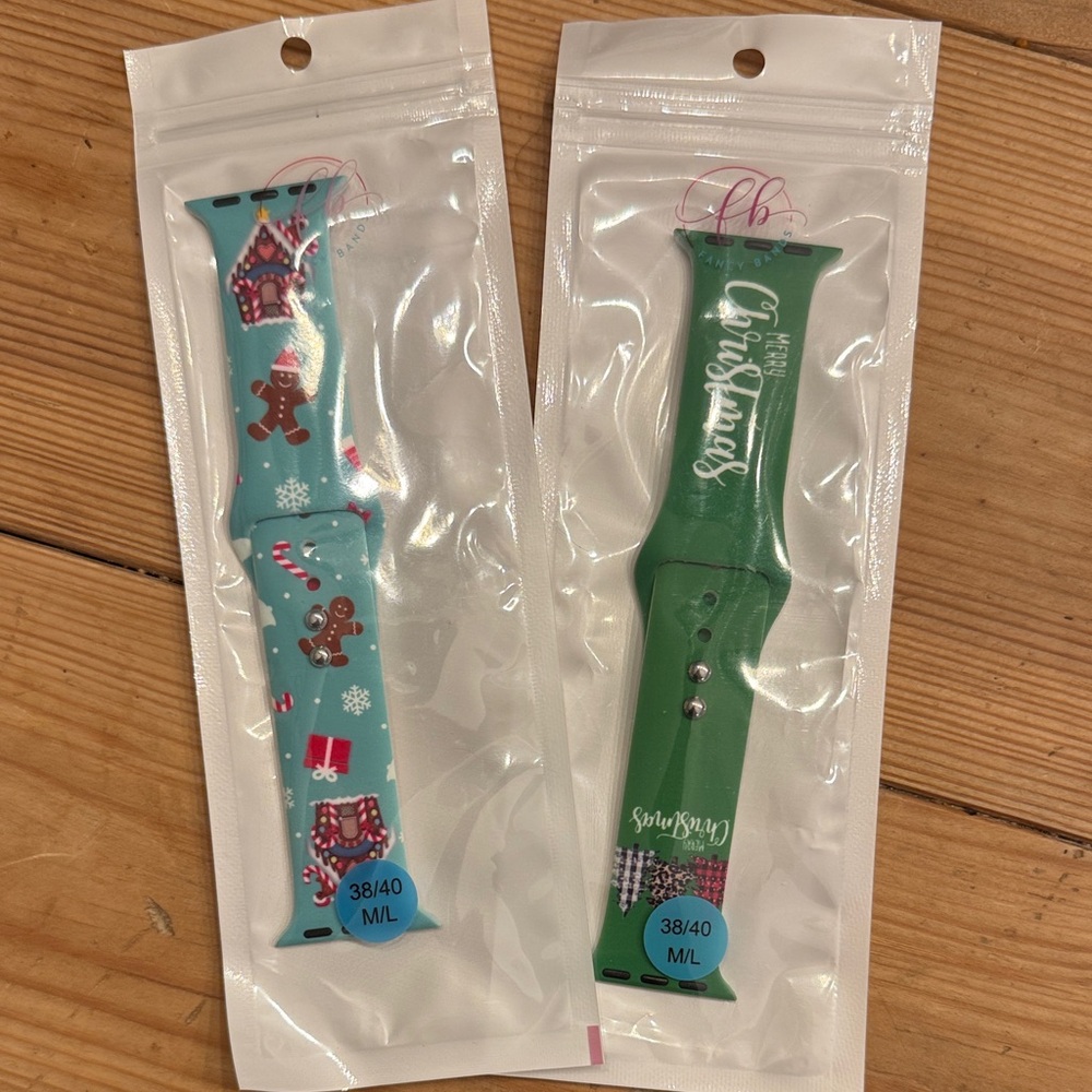 Festive Christmas Apple Watch Bands